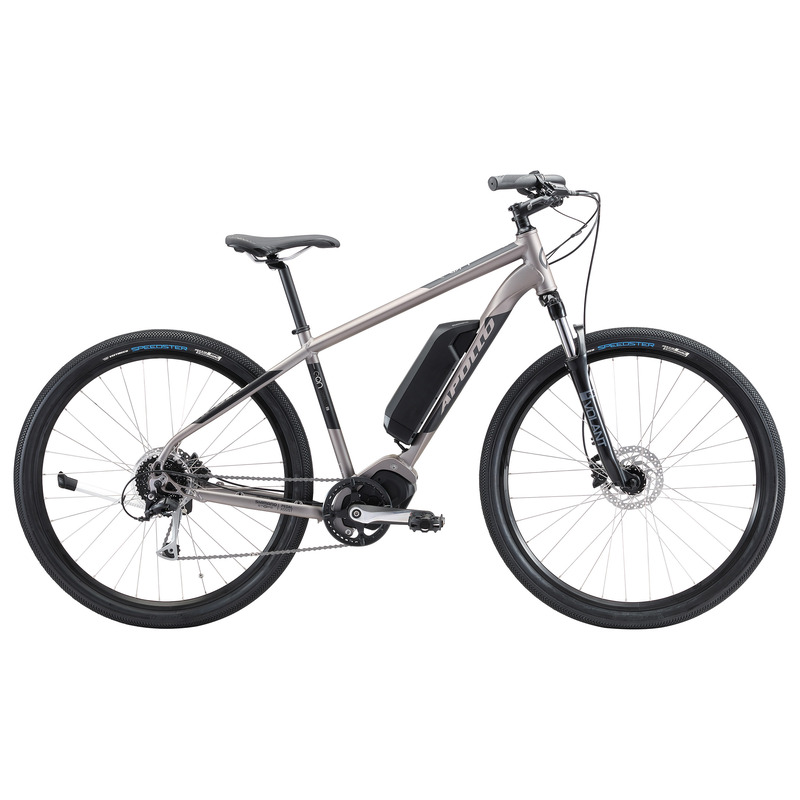 Apollo Eon Commuter 20 E-Bike (Matte Charcoal / Black)