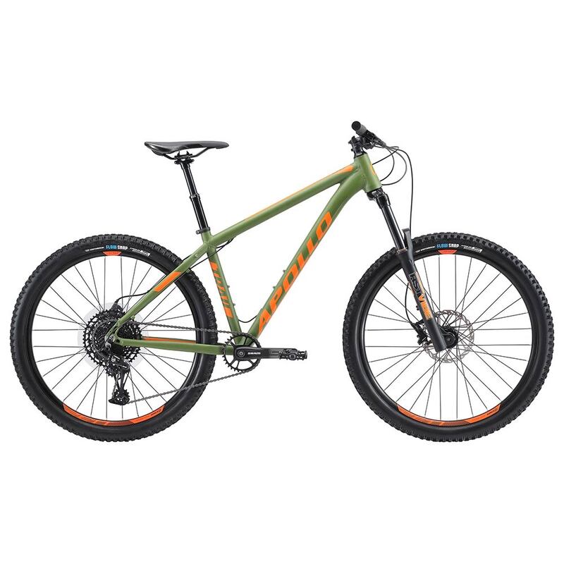 Apollo Trail 30 - Trail MTB (Matte Green / Orange)