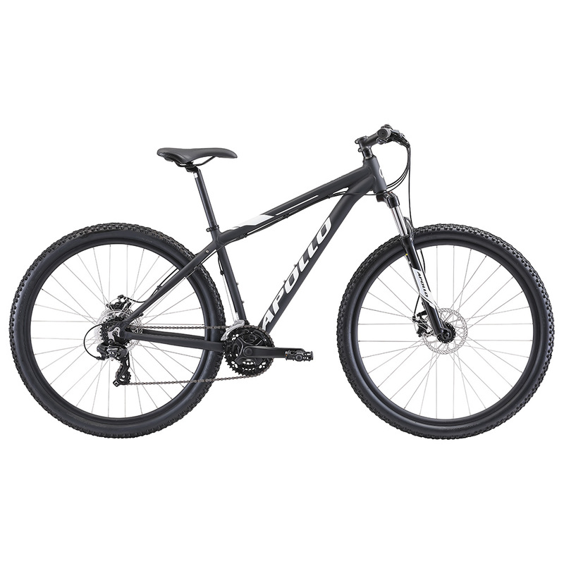 Apollo Xpert 10 - 29" Recreational MTB (Matte Black / White)