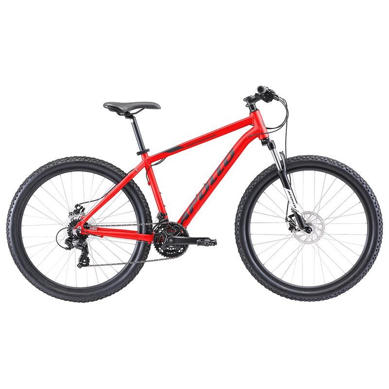 Apollo Aspire 20 - 27.5" Recreational MTB (Matte Red / Black)