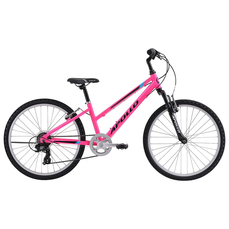 Apollo Paris - 24" Youth Bike (Gloss Pink / Black / Blue)