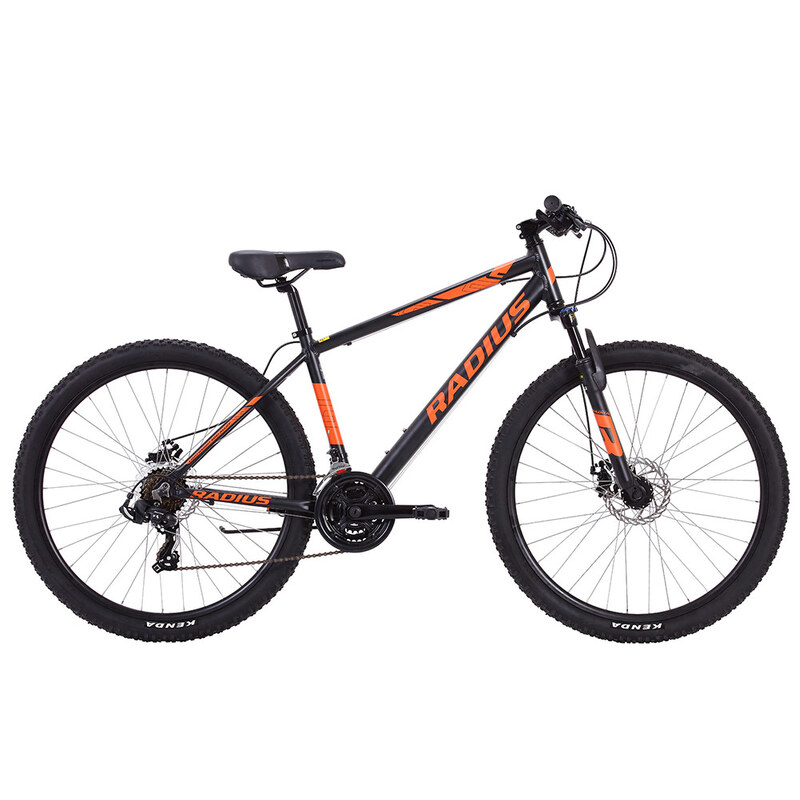 Radius Targa 30 Recreational MTB (Matte Black / Orange)