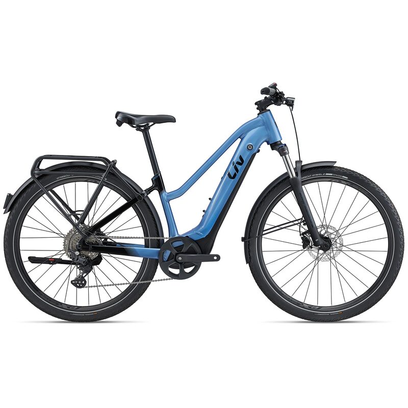 Liv Amiti-E+ 1 25km/h (Estoril Blue) Womens Adventure E-Bike