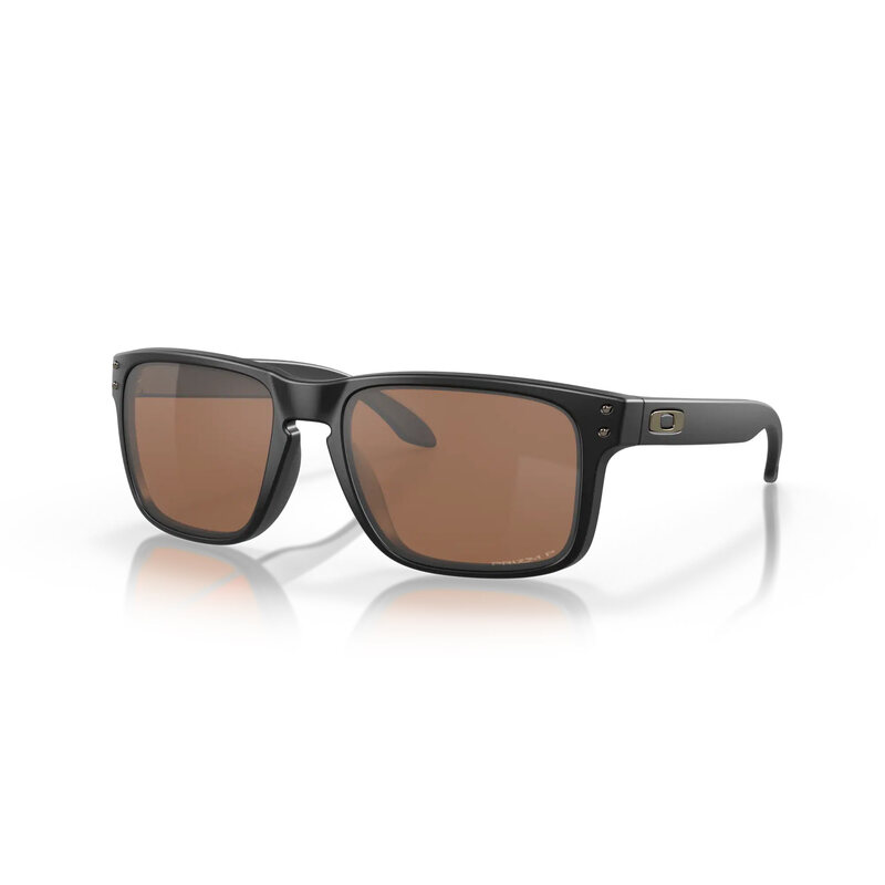 Oakley Holbrook Casual Glasses (Matte Black / Prizm Tungsten Polarised)