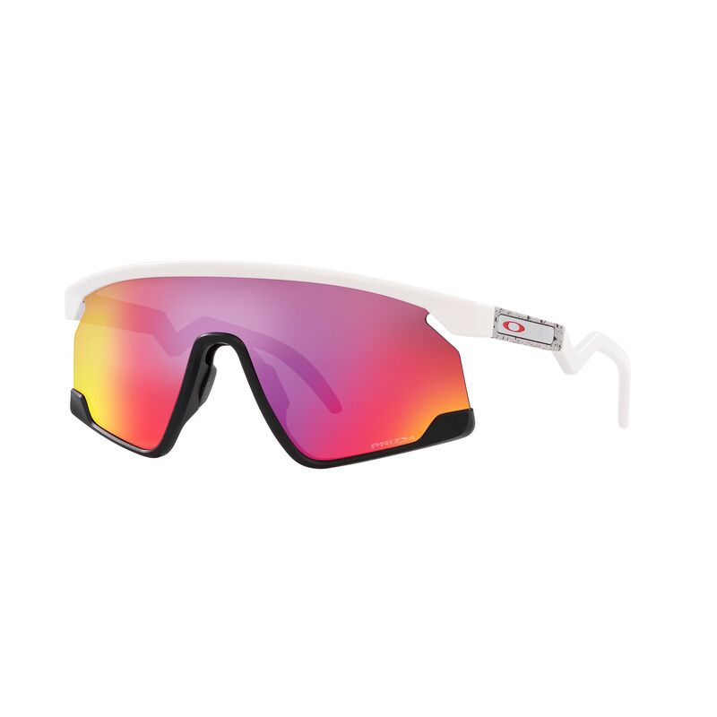 Oakley BXTR Cycling Glasses (Matte White / Prizm Road)