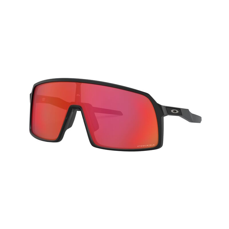 Oakley Sutro Cycling Glasses (Matte Black / Prizm Trail Torch)