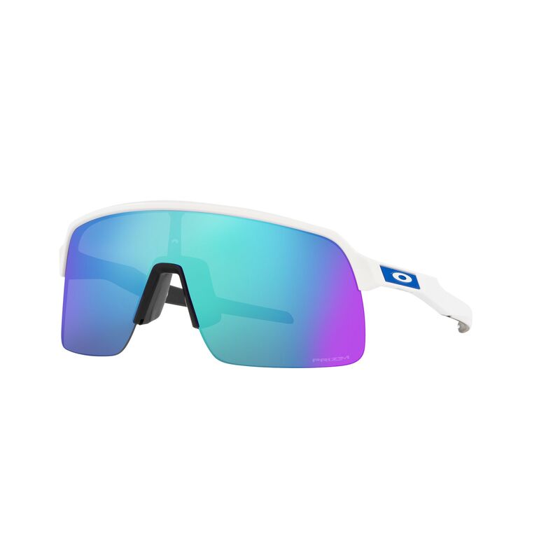 Oakley Sutro Lite Cycling Glasses (Matte White / Prizm Sapphire)