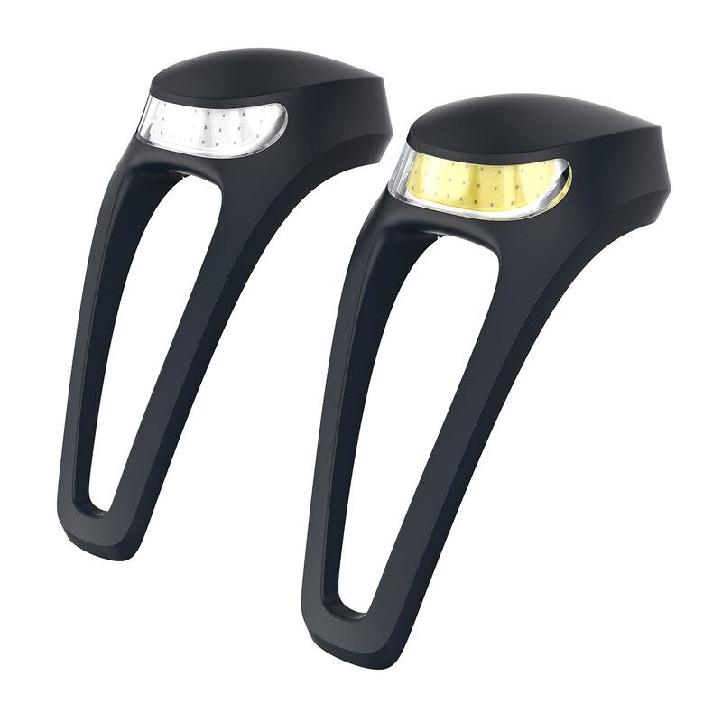 Knog Frog Bicycle Light Set - Spider Black