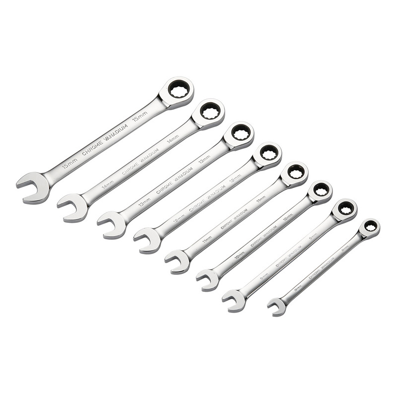 Icetoolz Combination Ratchet Spanners